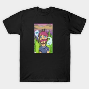 Phern and his ghosts. T-Shirt